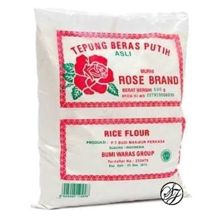 

Tepung Beras Putih Rose Brand 500gr