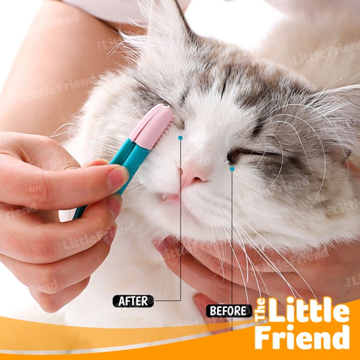 Sikat Sisir Pembersih Mata Anjing Kucing Pet Eye Cleaning Soft Brush