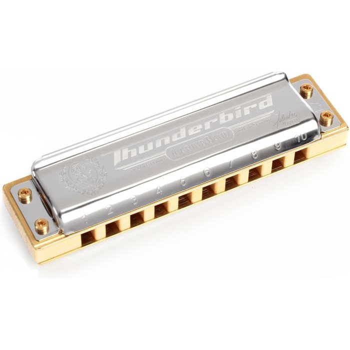 ALAT MUSIK  Harmonica Hohner Marine Band Thunderbird Key C