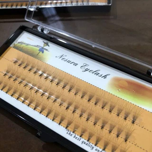 NESURA PREMADE RUSSIAN VOLUME EYELASH 3D 5D 6D 10D LENGKAP MURAH