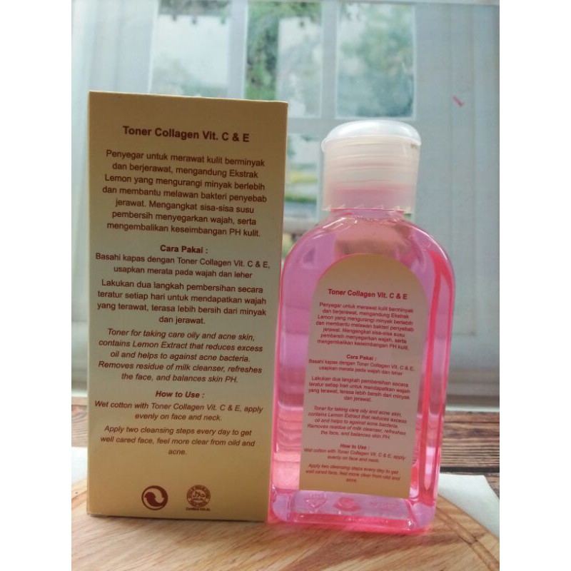 TONER PERAWATAN WAJAH /TONER COLLAGEN PLUS VIT.C &amp; WHITENING 100 Ml