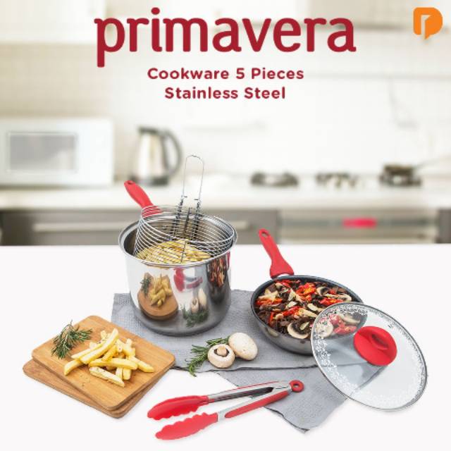 PRIMAVERA COOKWARE STAINLESS STEEL