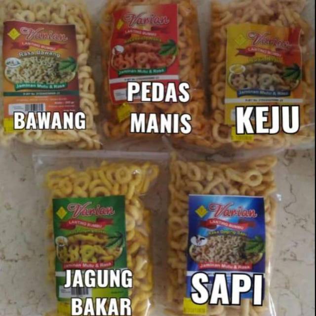 

Lanting ..aneka rasa enak dan renya @18000 200 gr