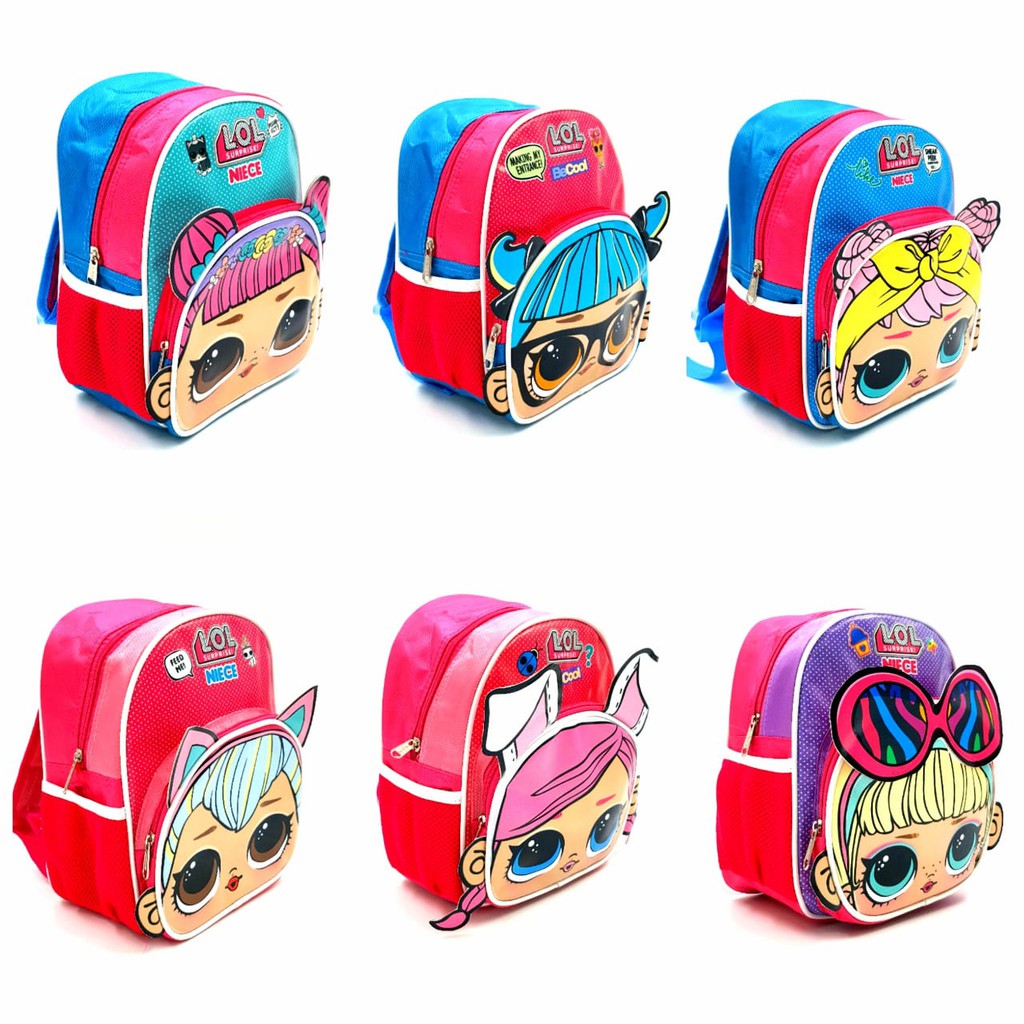 PA NEW ! MODEL BARU TAS RANSEL ANAK IMPORT LOL SURPRISE MURAH UKURAN PAUD / PLAYGROUP TERMURAH / TA038