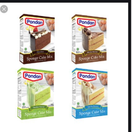 

Tepung premiks Sponge Cake Pondan