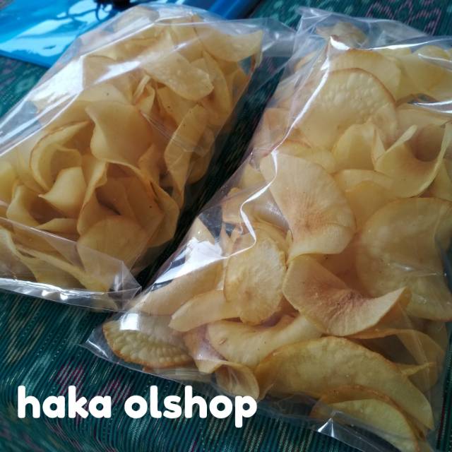 

Kripik singkong alami tanpa pengawet