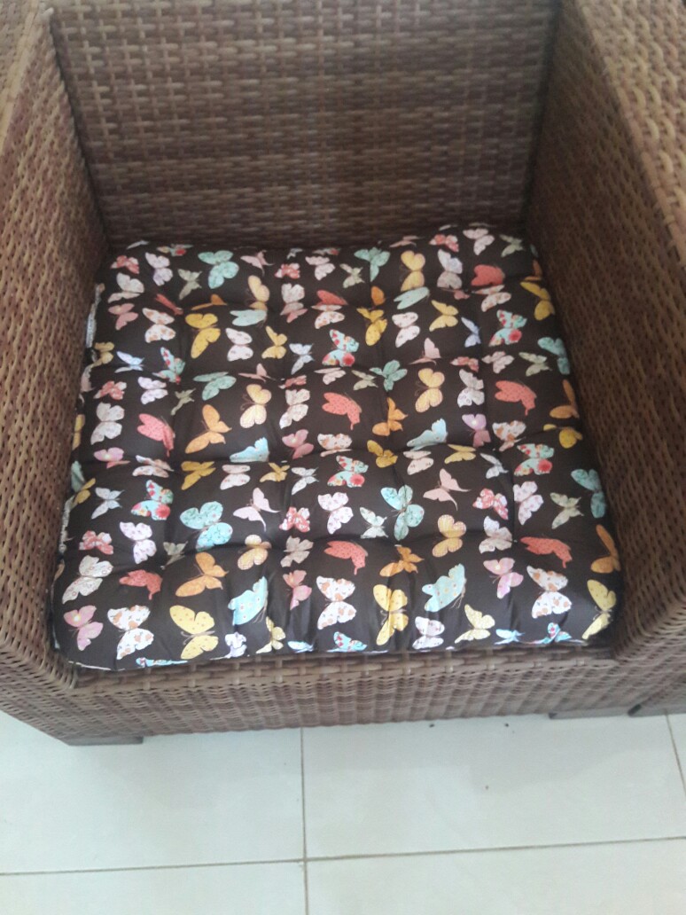 Bantal Duduk Ukuran 45*45cm, 50*50cm, 55*55cm(real Picture). Bisa Custom Motif