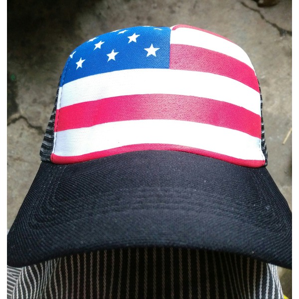 Topi America Amerika American Usa All Size