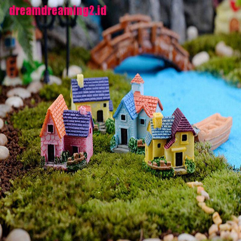 （✔✔❤Miniatur villa Hutan Untuk Dekorasi Taman Rumah Boneka