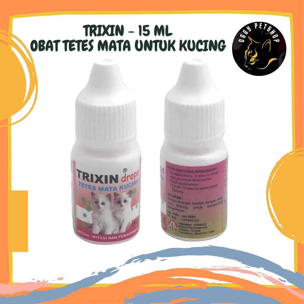 TRIXIN - Obat Tetes Mata Kucing 10 ml