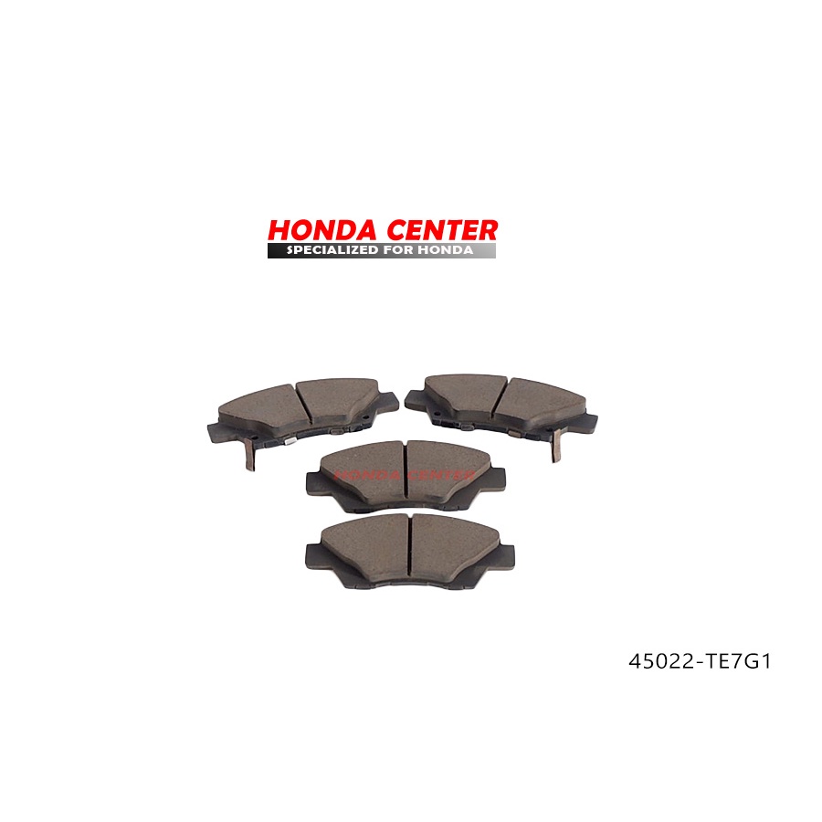 kampas rem brake pad depan jazz s rs GE8 GK5 city gm2 gm6 city hatchback  2008 2009 2010 2011 2012 2013 2014 2015 2016 2017 2018 2019 2020 2021 2022 civic ferio 1996 1997 1998 1999 2000 civic vti 2001 2002 20003 2004 2005 stream 1700cc mobilio