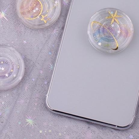 ☼ Popsocket Transparan Galaxy ✺