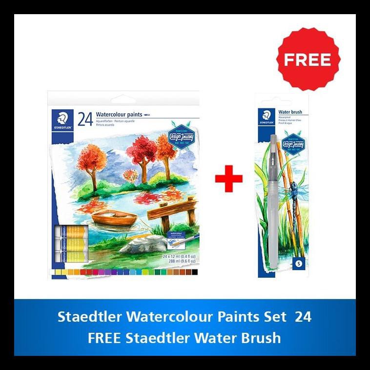 

Terlaris Staedtler Watercolour Paint Tubes - Isi 24Pcs