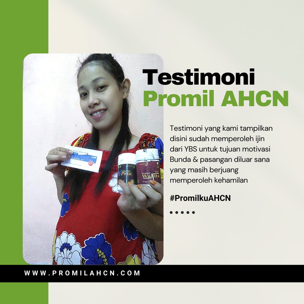 Paket Promil AHCN - Obat Kesuburan Pria & Wanita Untuk Penyubur Kandungan & Sperma Agar Cepat Hamil - Promil Lengkap Suami Istri Progam Hamil - Paket Obat Hamil Penyubur Kandungan & Sperma - AHCN 100% Herbal Asli-8
