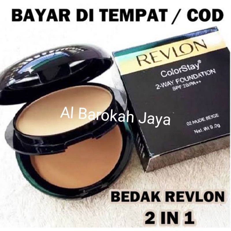 Bedak REVLON colorstay 2 way foundation - BEDAK REVLON 2 in 1