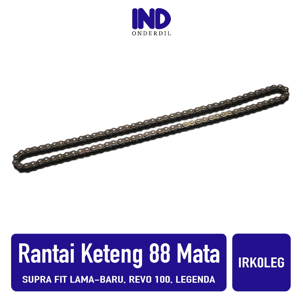 Rantai-Rante Keteng Kamprat 88 Mata Supra Fit Lama-New &amp; Revo 100 Old &amp; Legenda