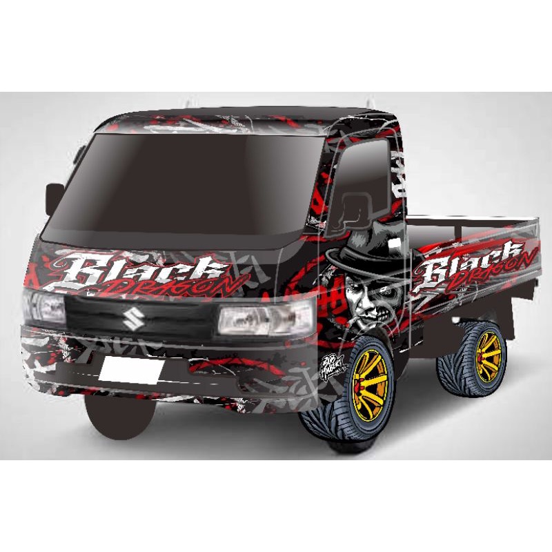 stiker decal new carry pick up