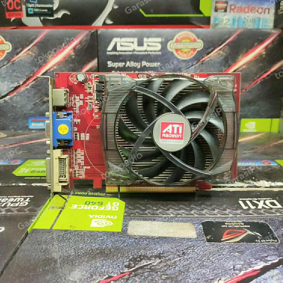 VGA Card AMD  ATI Radeon HD 4670 ATI Radeon 1Gb 128Bit DDr3