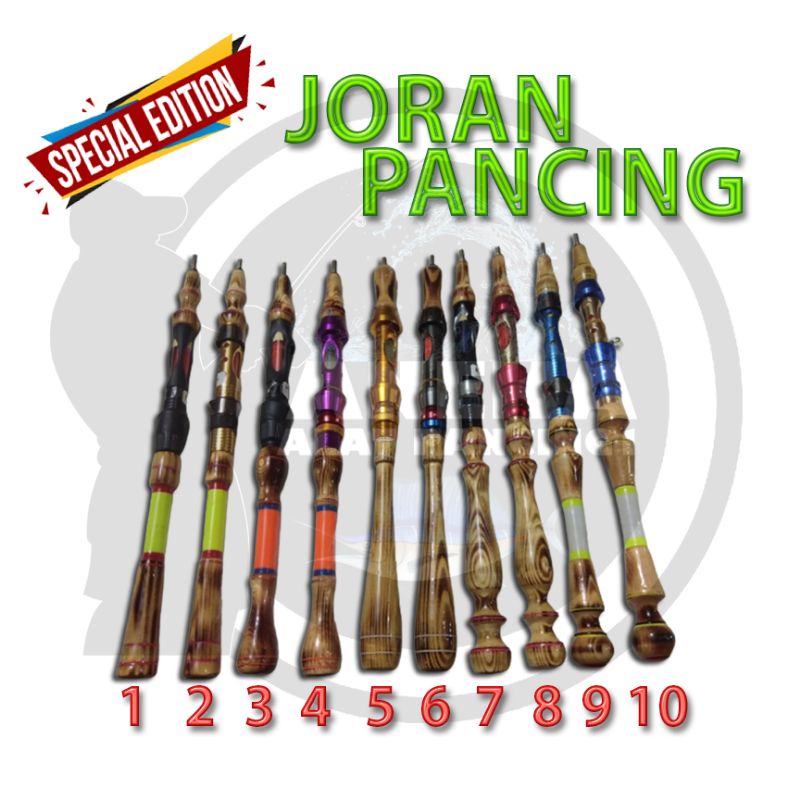 GAGANG KAYU JATI UNTUK JORAN PANCING SIAP PAKAI/GAGANG KAYU UNTUK BAWAHAN JORAN