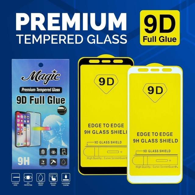 TEMPERED GLASS 5D/11D/21D FULL LAYAR ALL TYPE RENO3/A91/A52/A01 SAMSUNG OPPO VIVO IPHONE DLL