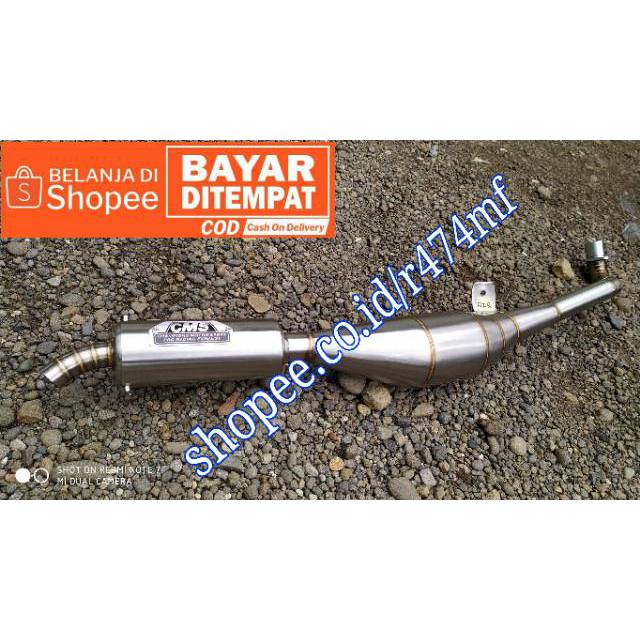 Knalpot FizR Force1 Standar Racing Stainless