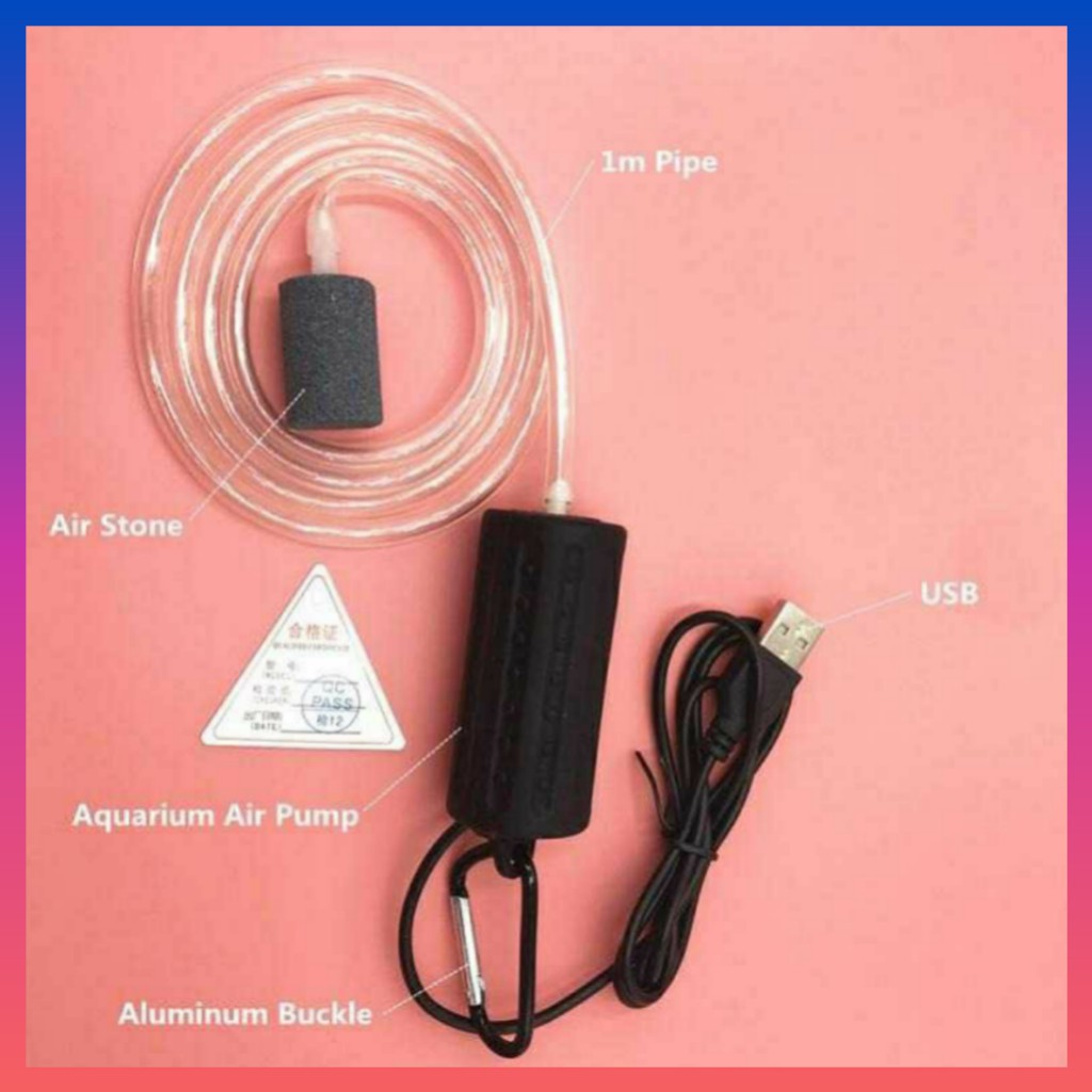 AERATOR USB AIR PUMP USB ALAT GELEMBUNG UDARA UMPAN MANCING