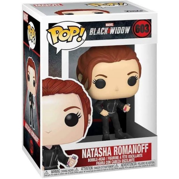 POP Funko 603 Black Widow - Natasha Romanoff