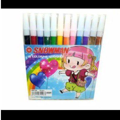 

Spidol snowman 12 warna