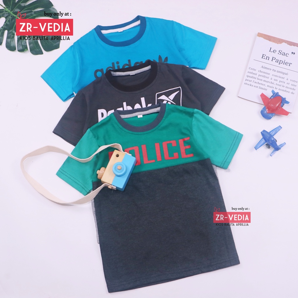 Kaos Cool Kids uk 1-2 Tahun / Baju Lengan Pendek Branded Distro Anak Laki Cowok Export Branded Laki Kiosbalitaaprillia