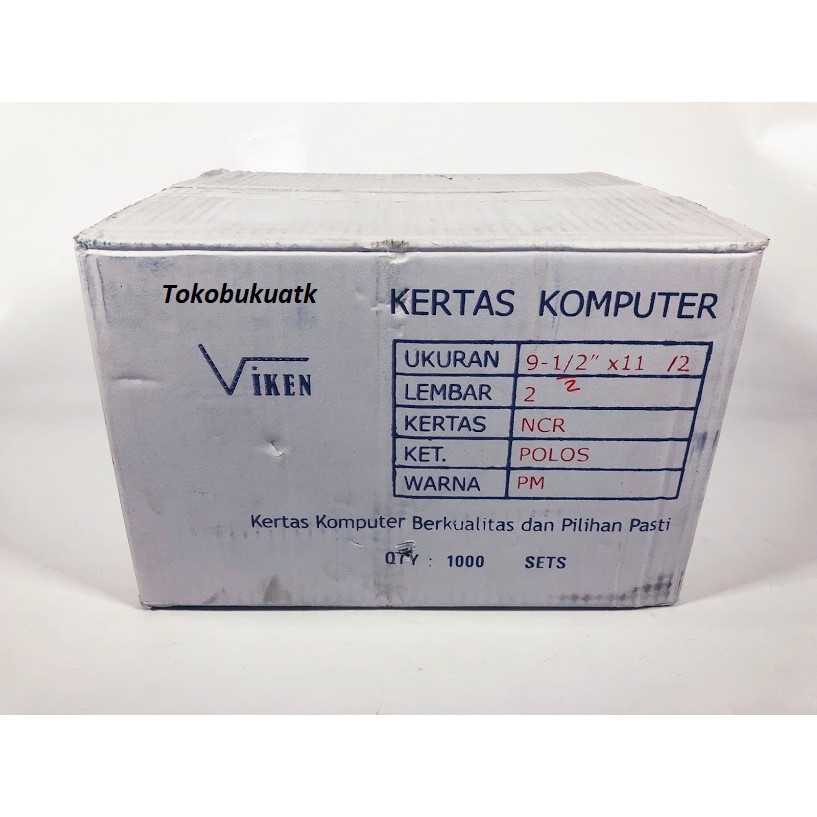

Kertas Continuos Form Bagi 4- Rangkap 2-Kertas Wartel Rangkap 2