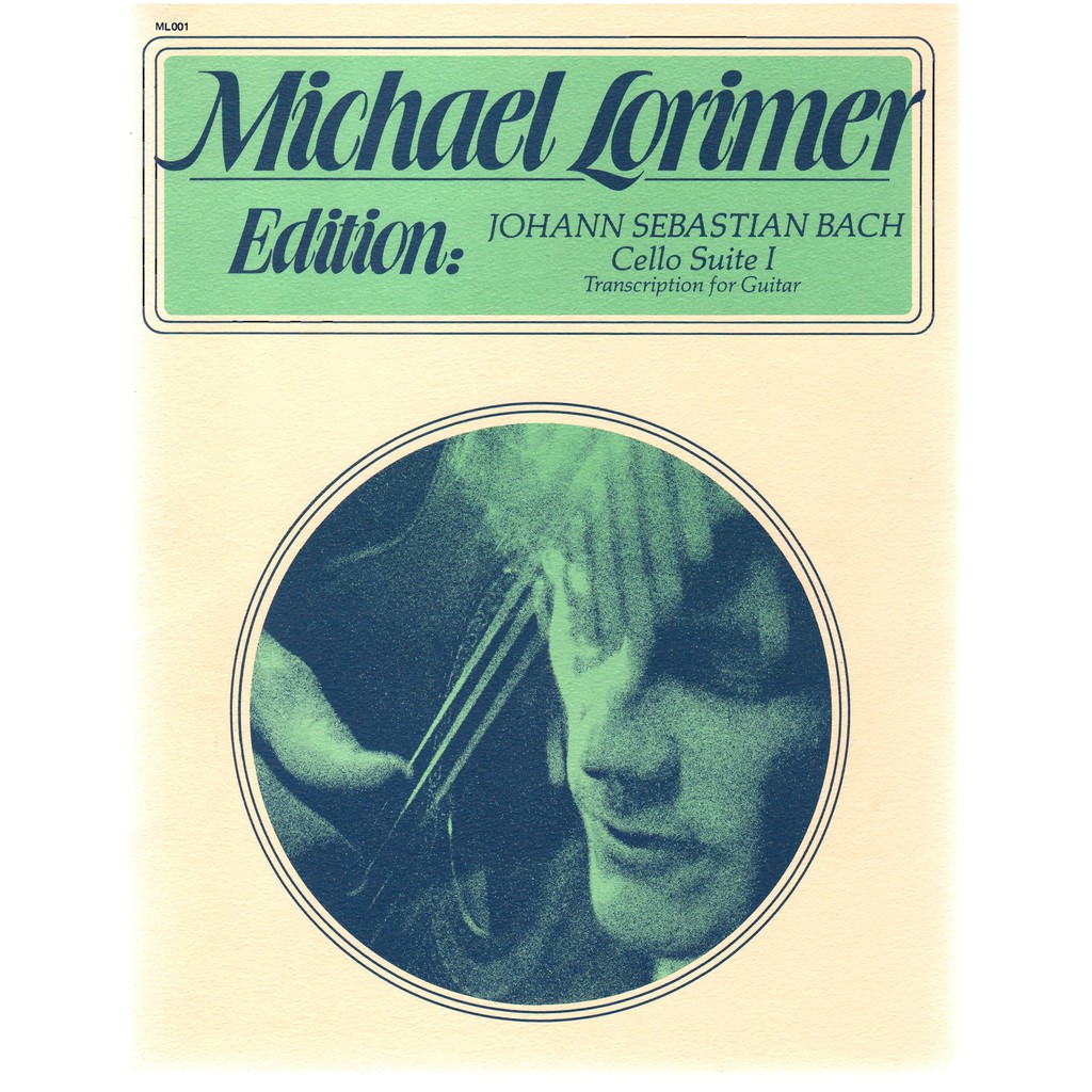 Buku Gitar JS Bach Cello Suite I for Guitar