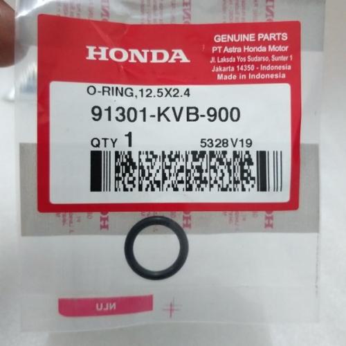 ORING PIPA WATERPAM POMPA RADIATOR VARIO PARIO 110 KARBU .91301KVB900 O-RING,12.5X2.4 91301-KVB-900