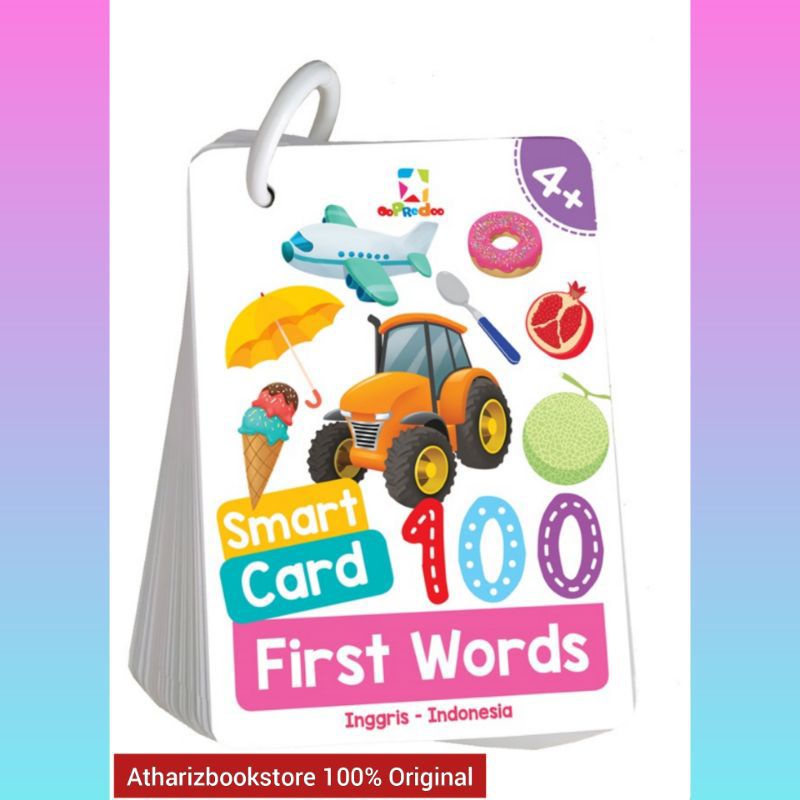 Opredo Smart Card - 100 First Words Tim Oopredoo