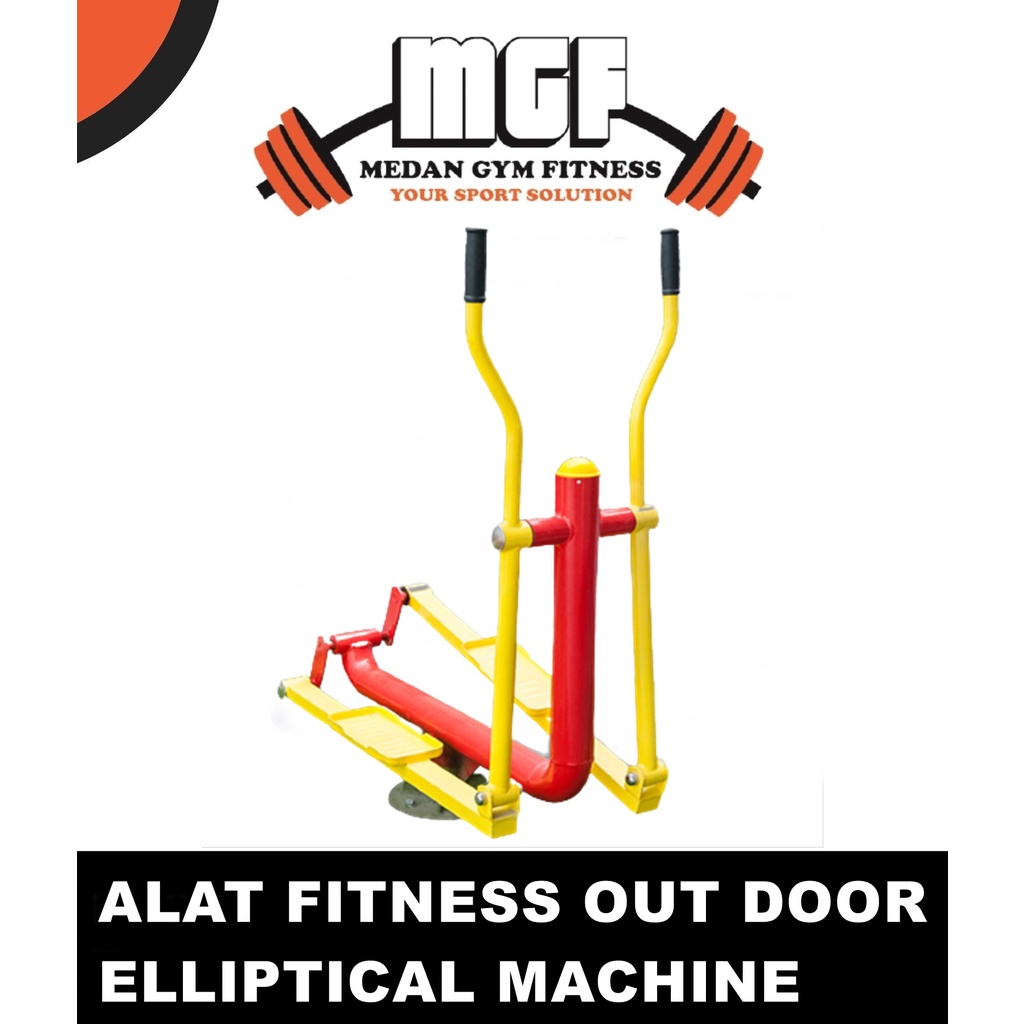Gratis Ongkir dan Rakit - Alat Fitnes Taman -  ELLIPTICAL MACHINE - Fitness Outdoor Murah
