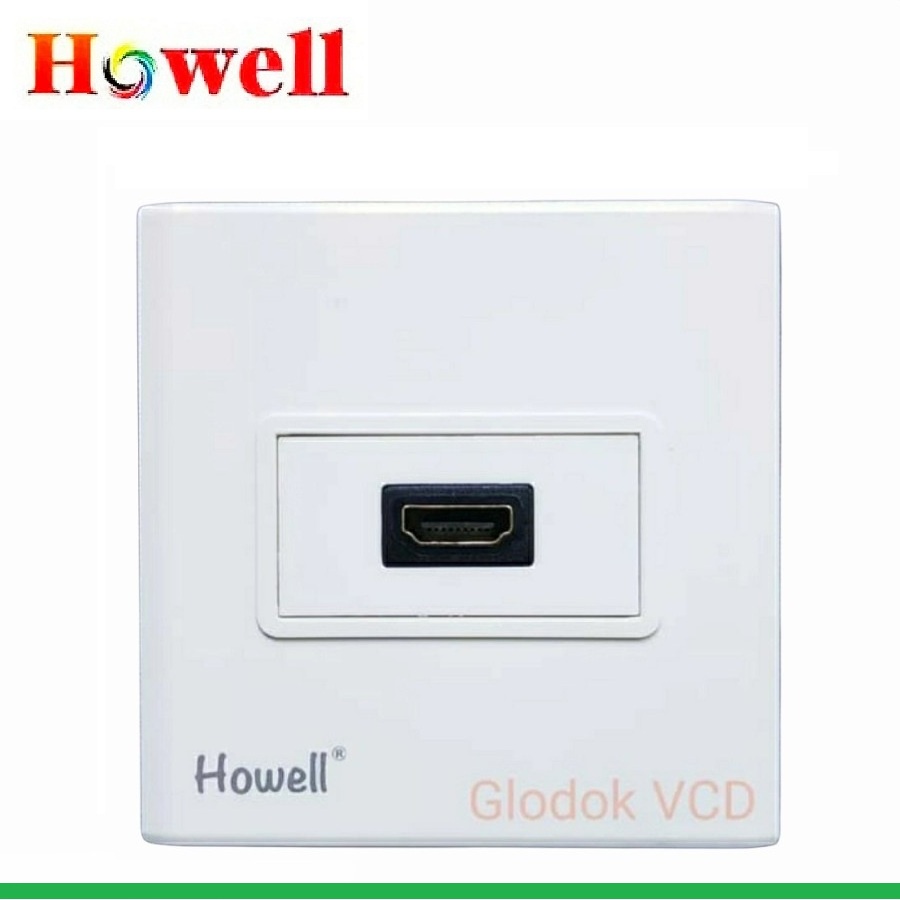 Howell Wall Face Plate / Outlat Socket HDMI Single