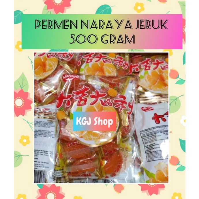 

Permen Jeruk Naraya 500 gram