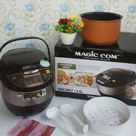 Magic Com / Rice Cooker Yongma Smc-8027 Kapasitas 2 Liter 400 Watt