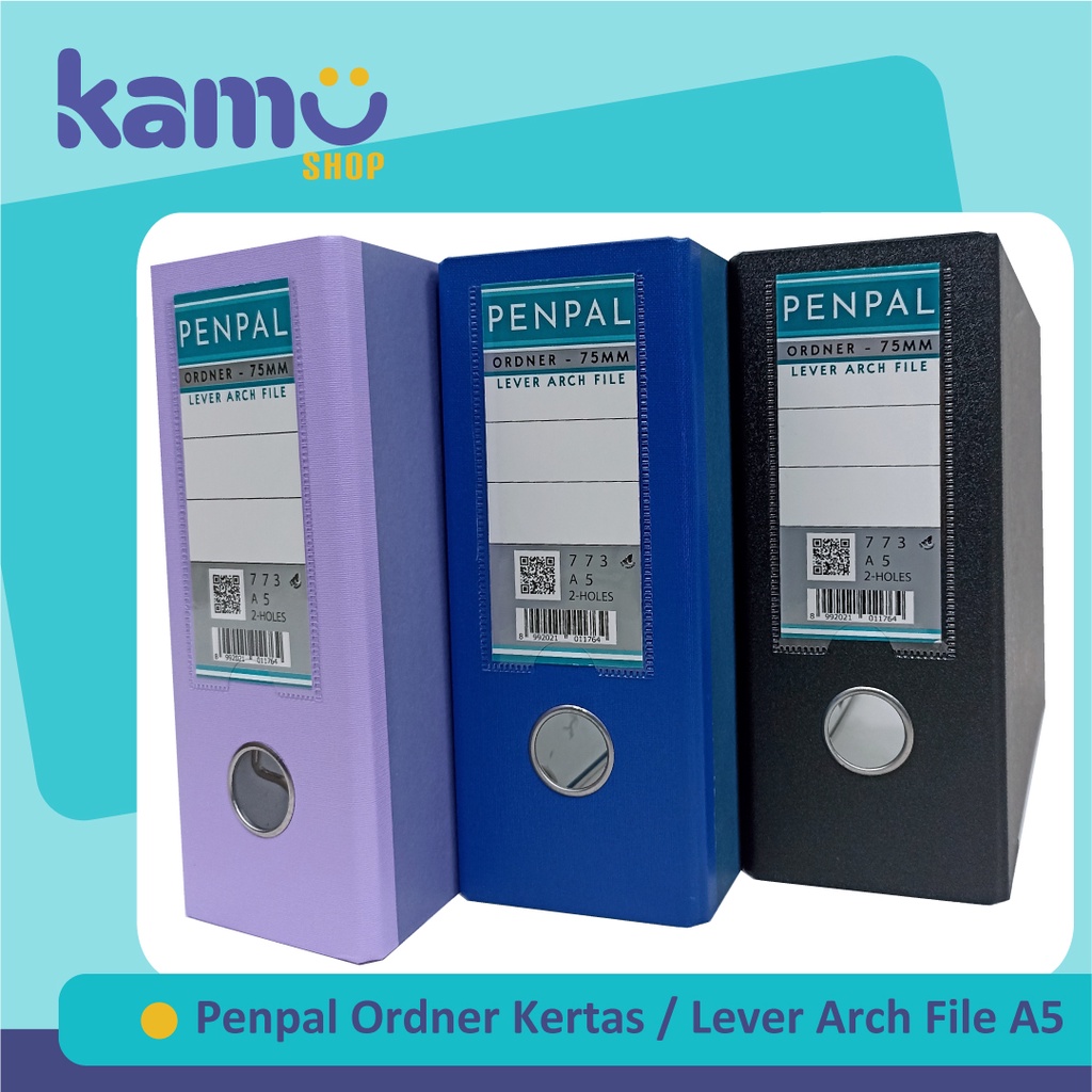 

Penpal Ordner A5 Cover Kertas / Paper Lever Arch File A5 PL - 773
