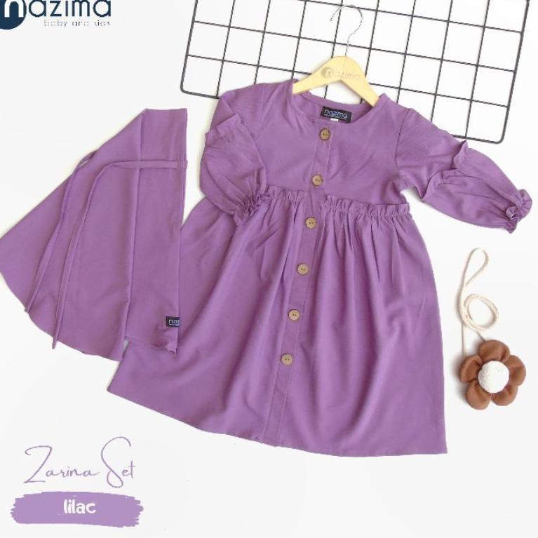 Gamis Anak Zarina Usia 1-8 tahun