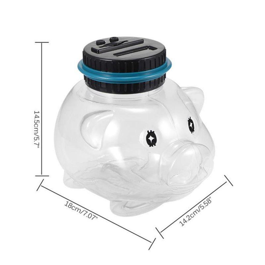 Needway Celengan Koin 1pcs Lucu Untuk Anak Laki-Laki Dan Perempuan USD EURO GBP Hadiah Elektronik Coin Organizer