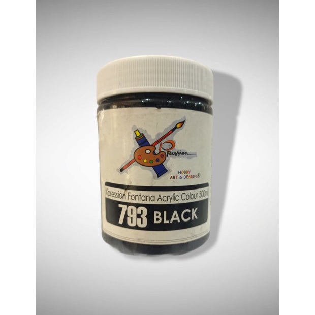 

XPRESSION FONTANA ACRYLIC 500 ML ( BLACK )