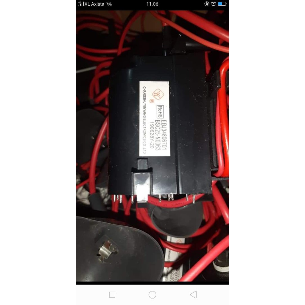 FBT Flyback Playback Transformer TV LG 21" Ultra Slim BSC25-N0363 ORIGINAL