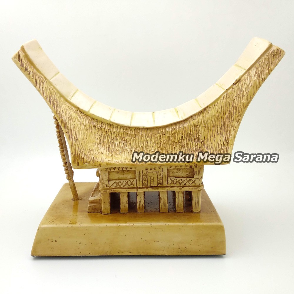 Miniatur Rumah Adat Tongkonan Tana Toraja Sulawesi Selatan