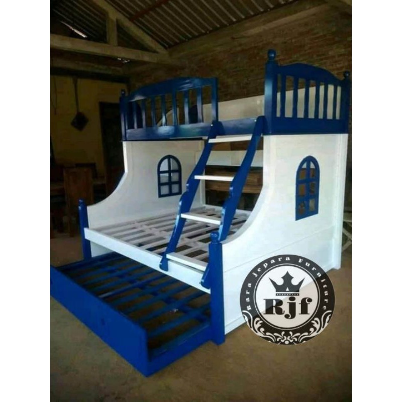 Tempat tidur anak tingkat tempat tidur tingkat anak dipan tingkat anak tingkat