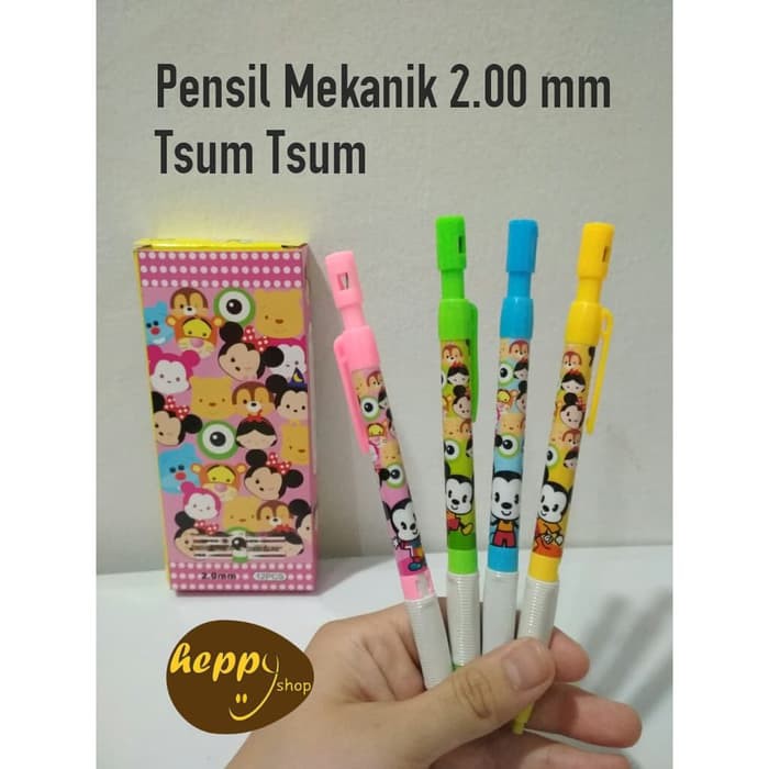 

STOK TERAKHIR Pensil Mekanik 2.00 mm Tsum Tsum