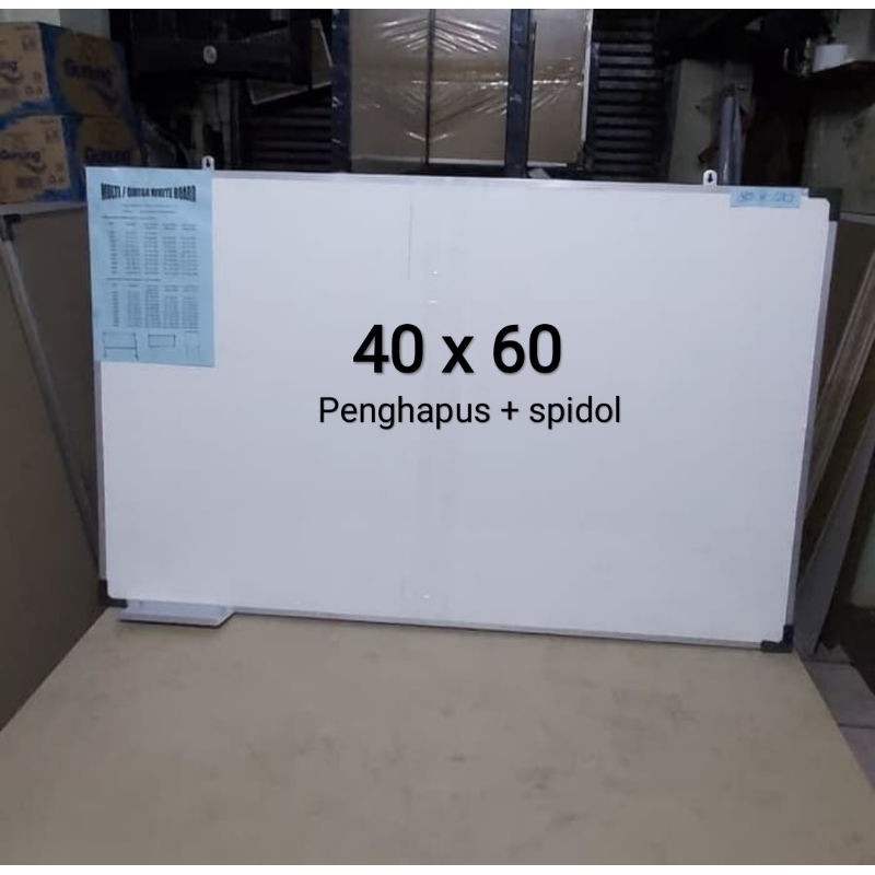 Whiteboard murah 40 x 60 cm