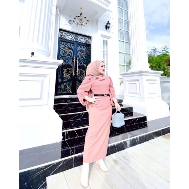 DRESS TUNIK HERME ORIGINAL SHELLASAUKIA