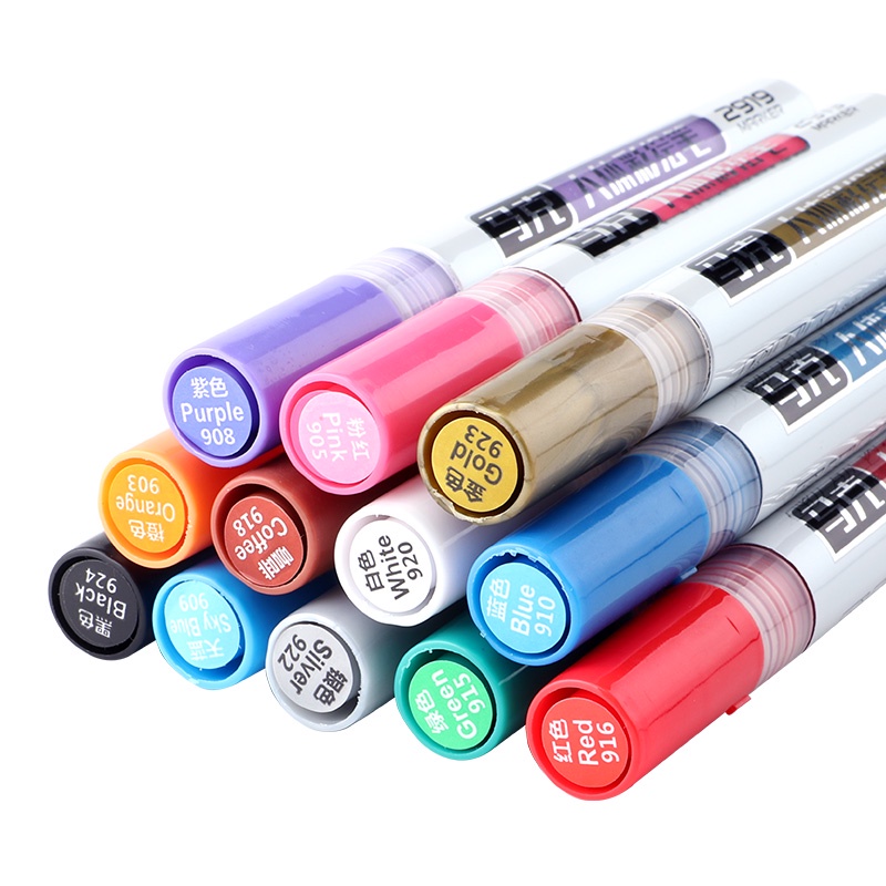 

₪ஐBaoke MP2919 tubuh lukisan pena wajah 36-warna pelangi pigmen berbasis air 24-warna spidol anak-an