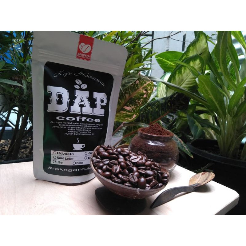 

Kopi Bubuk Robusta Temanggung Kopi Nusantara 100% kopi Murni 200 gr