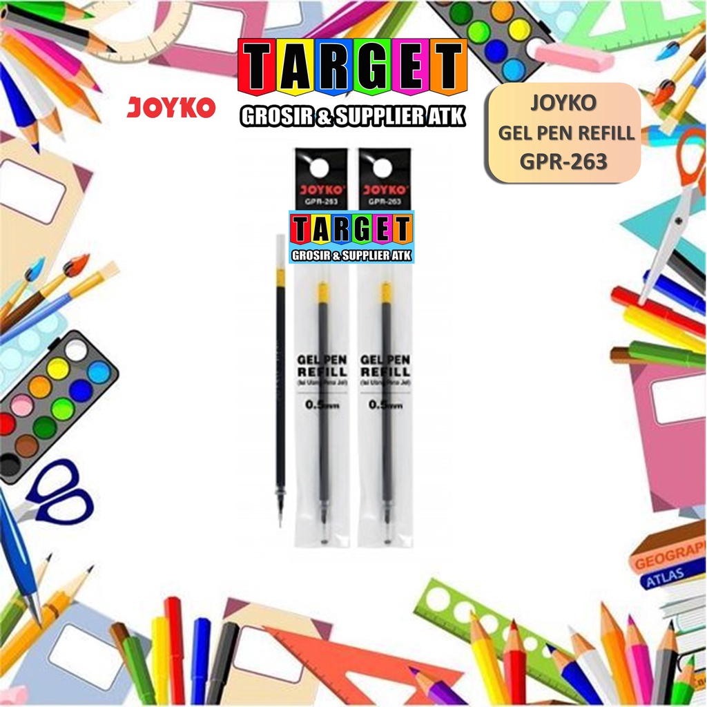 

Gel Pen Refill / Isi Ulang Pen / Isi Pulpen